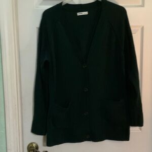 Sonoma Women's Forest Green Cardigan Sweater